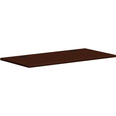 Seatsolutions 48 in. Rectangle Worksurface, Mahogany SE3200508